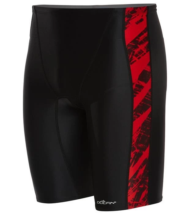 Swim Shop Dolfin XtraSleek Sliver Red Jammer