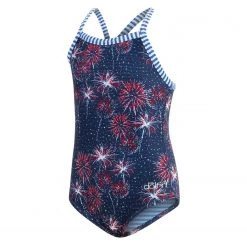 Suits Little Dolfin Fireworks One Piece