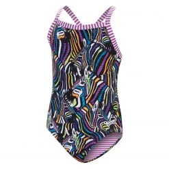 Dolfin Uglies Zebra Girls One Piece Suits