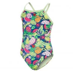 Suits Dolfin Uglies Passion Fruit Girls Keyhole Back