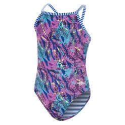 Dolfin Uglies Hodge Podge Girls Keyhole Back Suits