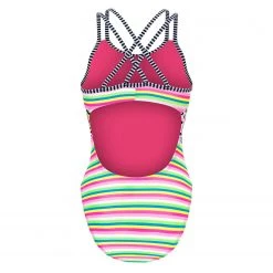 Dolfin Uglies Tutti-Fruitti Double Strap Open Keyhole Back Suits