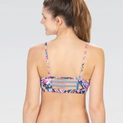 Suits Dolfin Uglies Revibe Geo Remix Strappy Two Piece Top