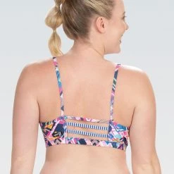 Suits Dolfin Uglies Revibe Geo Remix Strappy Two Piece Top