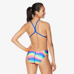 Speedo Printed The One Rainbow Wave