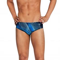 Speedo Powerflex Eco Coded Riff Blue Brief
