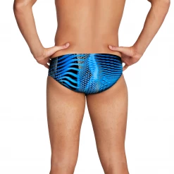 Speedo Powerflex Eco Coded Riff Blue Brief