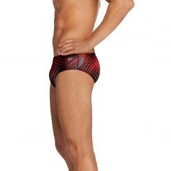Swim Shop Speedo Powerflex Eco Coded Riff Red Brief