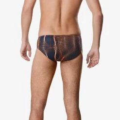 SJAC Speedo Endurance+ Solar Boom Navy/Orange Brief