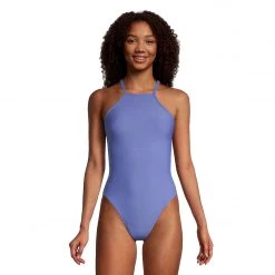 Suits Speedo Solid High Neck