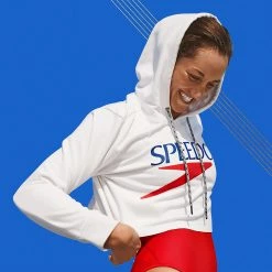 Speedo Vintage Crop Hoodie