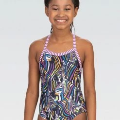 Dolfin Uglies Zebra Girls One Piece Suits