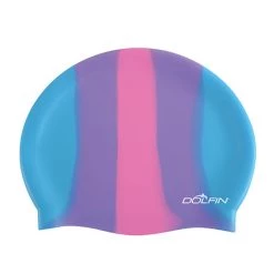 Swim Shop Dolfin Cap - Silicone Color Burst