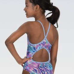 Dolfin Uglies Hodge Podge Girls Keyhole Back Suits