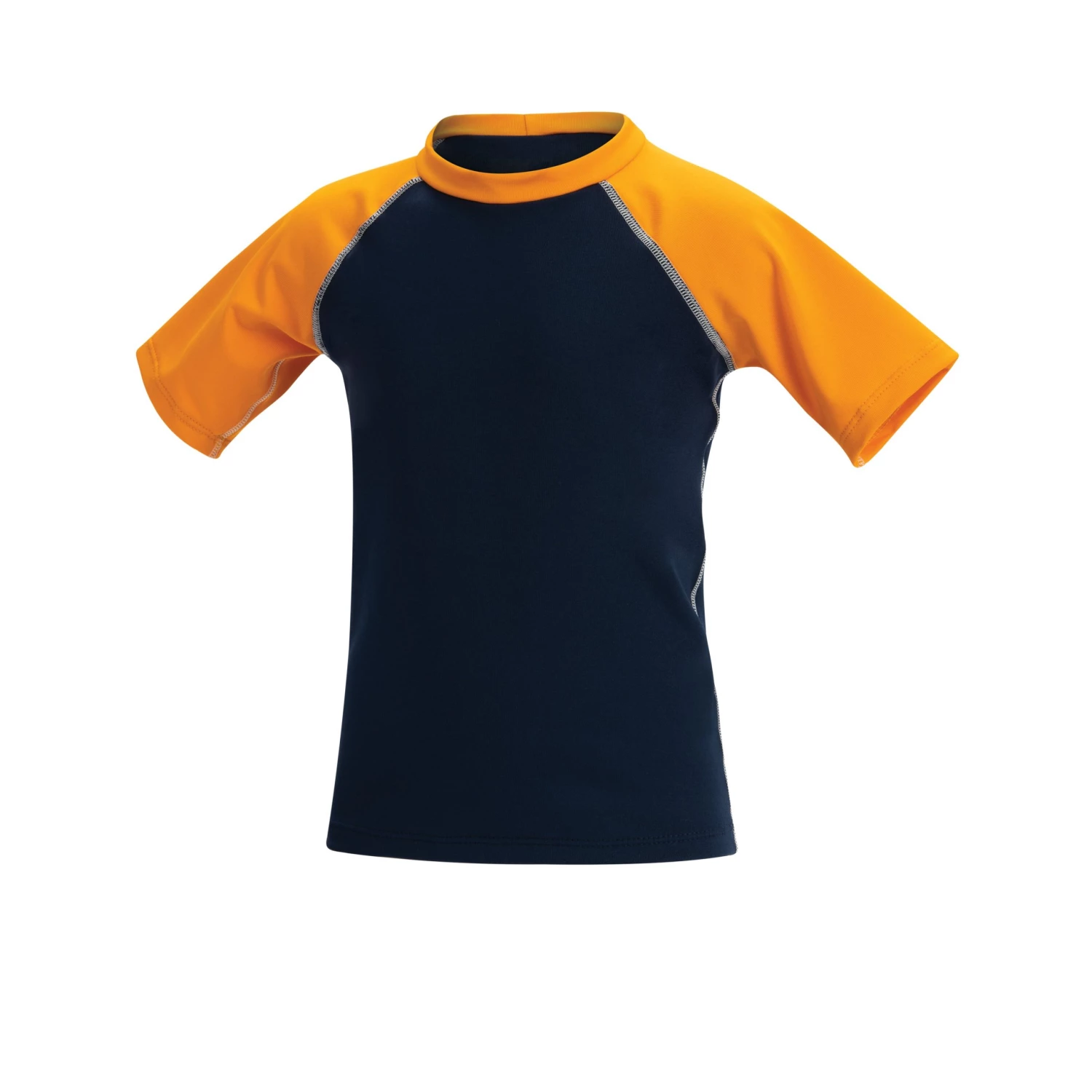 Little Dolfin Rashguard Navy/Orange Swim Shop