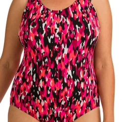 Dolfin Aquashape Camo Chick Magenta Moderate Scoop Back