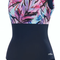 Suits Dolfin Aquashape Wysteria High Neck Clasp Back