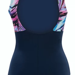 Suits Dolfin Aquashape Wysteria High Neck Clasp Back