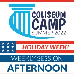 NLAC Coliseum Summer Camp HOLIDAY WEEK - Afternoons Coliseum Camps