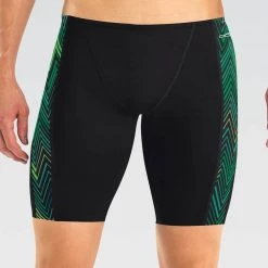 Dolfin PolyLite Chevron Green Jammer Swim Shop