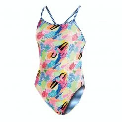 Suits - Women Dolfin Uglies Dive Deep Double Strap Back