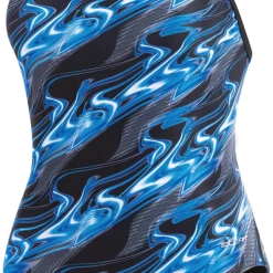 Dolfin Reliance Inferno Blue V Back Suits - Women