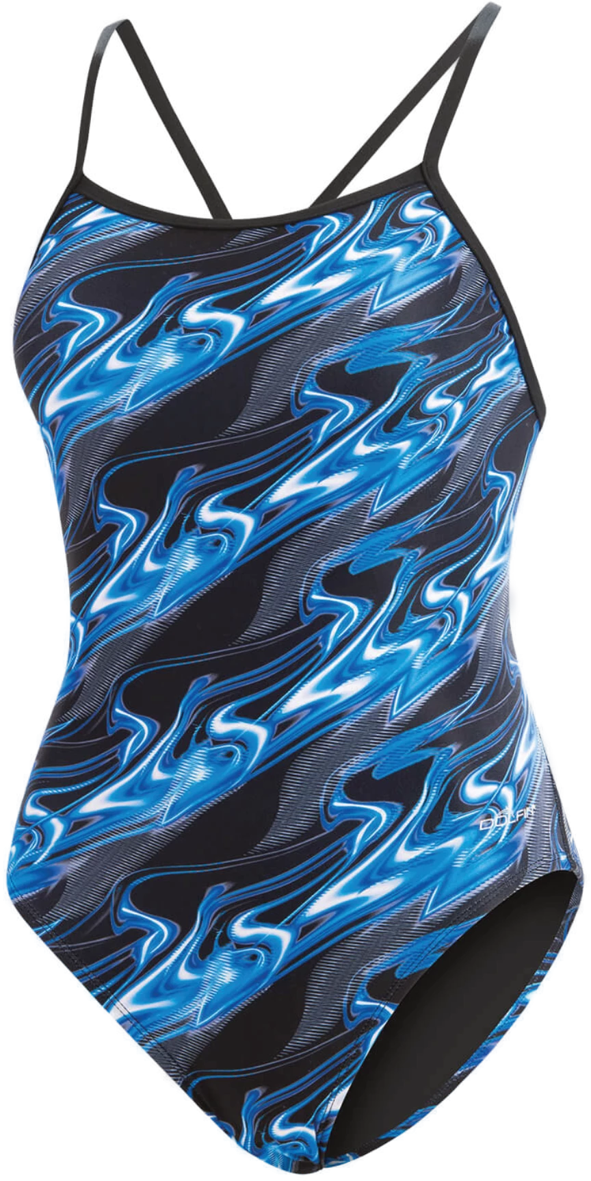 Dolfin Reliance Inferno Blue V Back Suits - Women