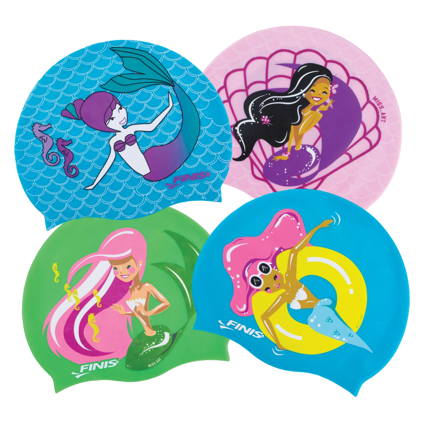 Swim Shop Finis Mermaid Silicone Cap