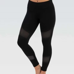 Apparel Dolfin Uglies Revibe Black 7/8 Inch Mesh Tight