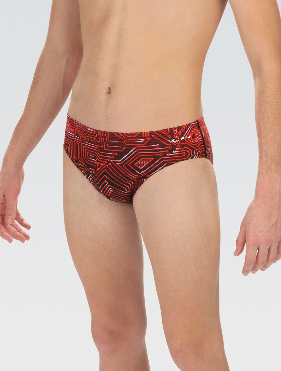 Suits Dolfin Graphlite Circuit Red Racer