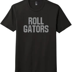Promotions Now Roll Gators Black & Silver Tee