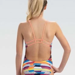 Suits - Women Dolfin Uglies Stripe Life Double Strap