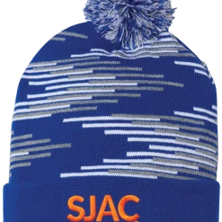 Promotions Now SJAC Bar Stripes Pom Pom Hat