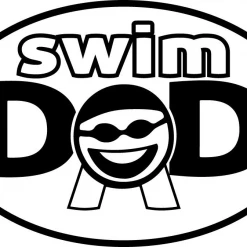 BaySix Swim Shop Magnet - Swim Dad