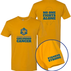 DC Embroidery Teams Against Childhood Cancer Tee Apparel