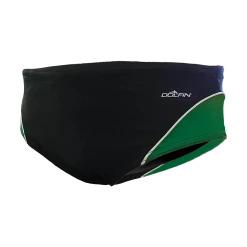 Dolfin XtraSleek Team Panel Black/Green/White Racer Swim Shop