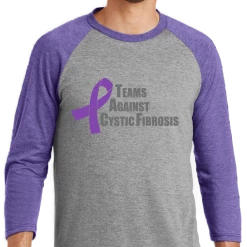 Promotions Now Teams Against Cystic Fibrosis Baseball Shirt