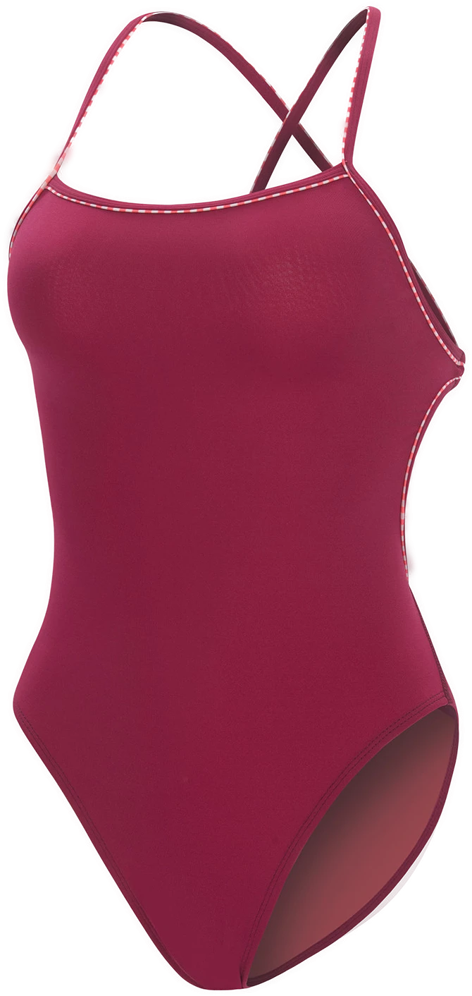 Swim Shop Dolfin Uglies Revibe Sangria Tie Back