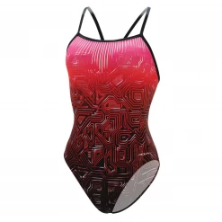 Dolfin Graphlite Circuit Red V2 Back