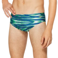 Speedo Pro LT Wave Wall Blue/Green Brief