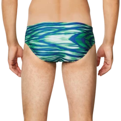 Speedo Pro LT Wave Wall Blue/Green Brief