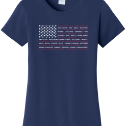 Promotions Now Apparel Swimming Words Flag Women's Tee