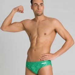Greenwood Park 22 Arena Kikko Black/Green Brief