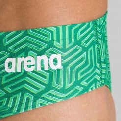 Greenwood Park 22 Arena Kikko Black/Green Brief