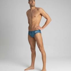 Arena Kikko Navy/Multi Green Brief Suits